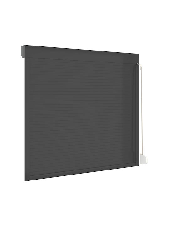 vidaXL Παντζούρι Ρολό Αλουμινίου Π160xΥ150cm