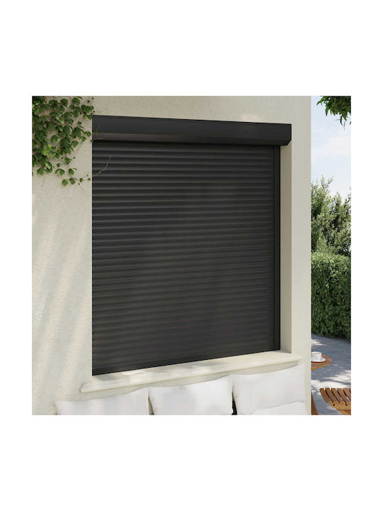 vidaXL Παντζούρι Ρολό Αλουμινίου Π140xΥ150cm