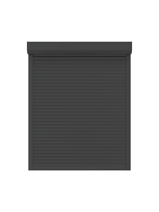 vidaXL Aluminum Roller Shutter W120xH150cm