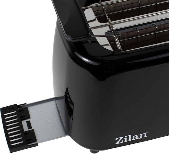 Φρυγανιέρα 4 Θέσεων 1400W Μαύρη