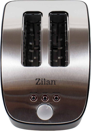 Toaster 2 Schlitze 1000W Grauer