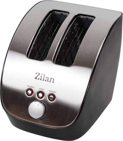 Toaster 2 Schlitze 1000W Grauer