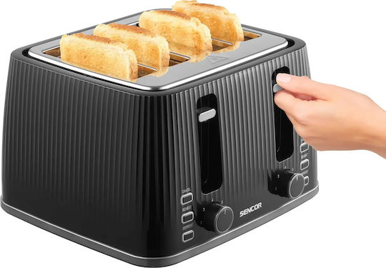 Sencor Toaster 4 Slots 1860W Black