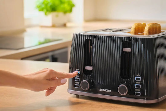 Sencor Toaster 4 Slots 1860W Black