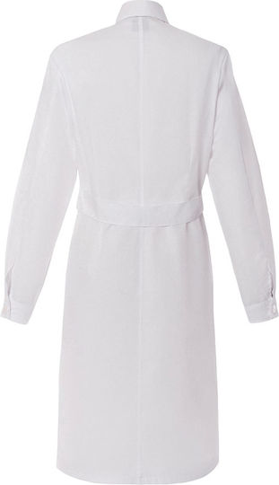 Axon Sante Female Medical Dressing Gown White