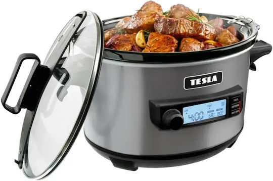 Tesla Slow Cooker 290W με Χωρητικότητα 5.6lt