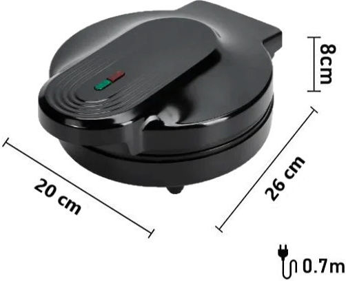 Zola Verschiedene Kochgeräte Pizzabäcker 1000W Schwarze