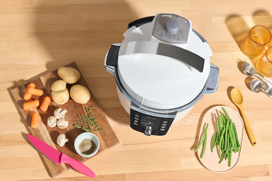 Instant Pot Pro Max Wifi Πολυμάγειρας 1200W με Χωρητικότητα 5.7lt Λευκός