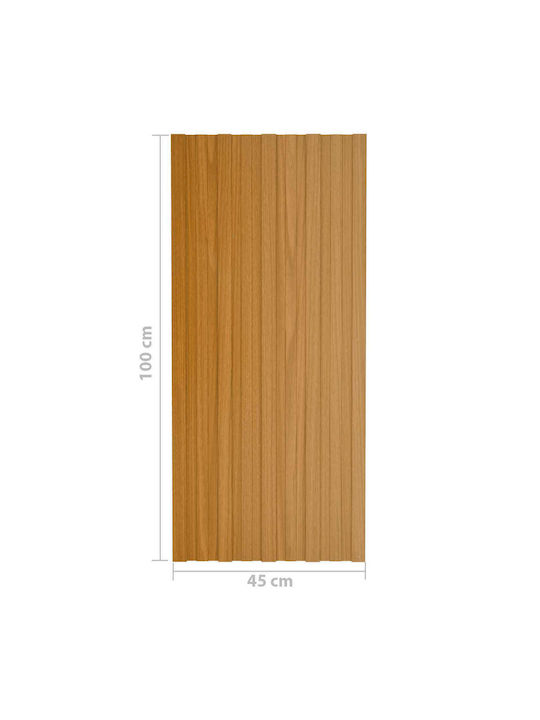 Panouri Decorative 3D Bej 100x45cm 36 Bucăți