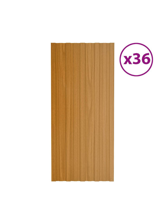 Panouri Decorative 3D Bej 100x45cm 36 Bucăți