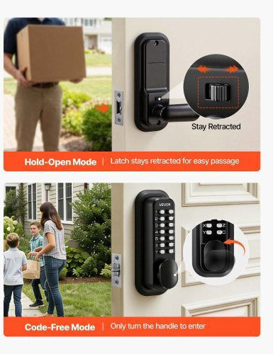 Vevor Electronic Lock in Black Colour