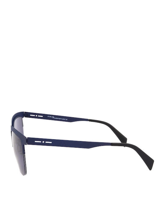 Italia Independent I-Metal Ochelari De Soare Pentru Femei Cu Ramă Albastru Marin 0503.CRK.021