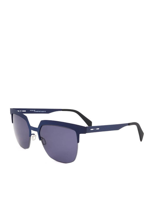Italia Independent I-Metal Ochelari De Soare Pentru Femei Cu Ramă Albastru Marin 0503.CRK.021