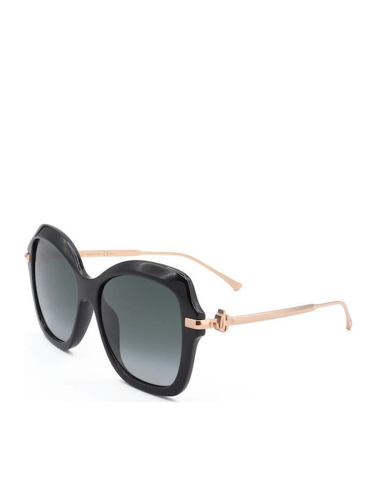 Jimmy Choo Women's Sunglasses with Black Frame and Black Gradient Lens TESSY/G/S 807/9O