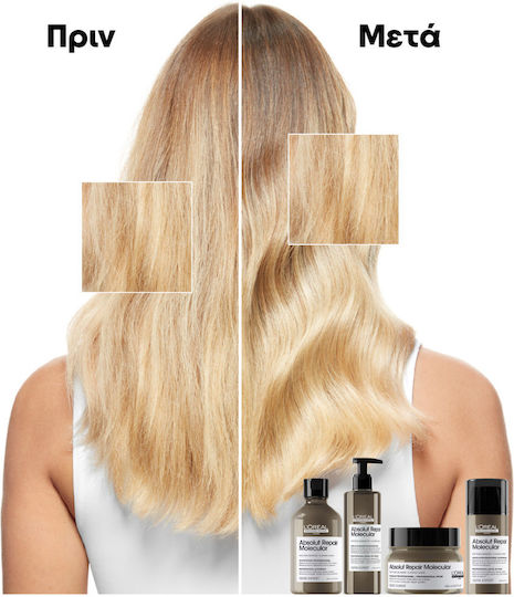 L'Oréal Professionnel Absolut Repair Molecular Refill Σαμπουάν Αναδόμησης/Θρέψης για Ταλαιπωρημένα Μαλλιά 500ml
