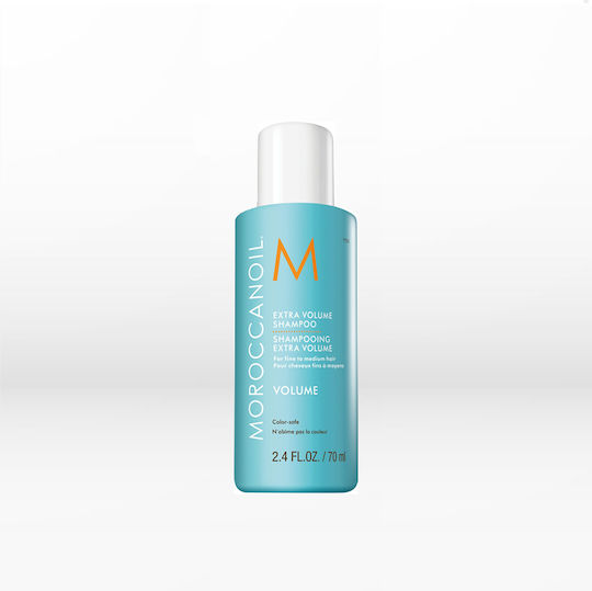 Moroccanoil Extra Volume Шампоан Натрупване На Маса И Блясък За Всички Типове Коса 70мл