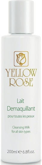 Yellow Rose Lait Demaquillant Γαλάκτωμα Αφαίρεσης Μακιγιάζ Προσώπου 200ml