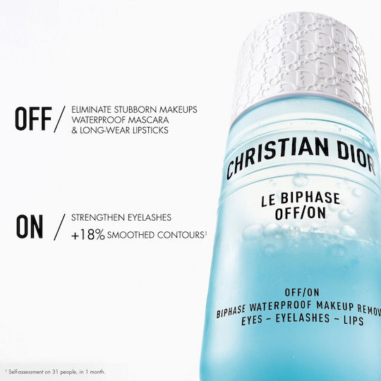Dior Le Biphase Off/On Lotion Makeup Remover Eyes & Lips 125ml