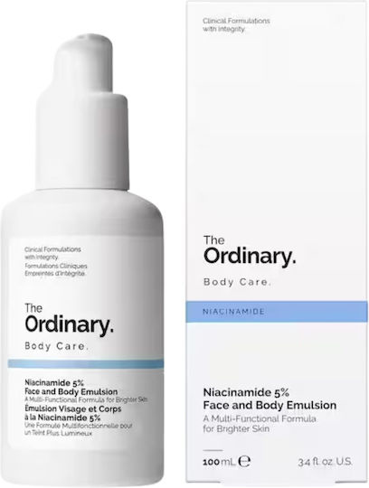 The Ordinary Niacinamide 5% Moisturizing Body Serum against Dark Spots with Niacinamide 100ml