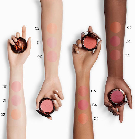 Guerlain Terracotta Blush Pudră de Obrajii pentru Strălucire Sănătoasă | 05 Coral Întunecat