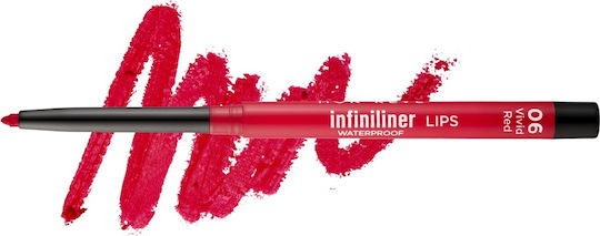 Mon Reve Infiniliner Gel Lip Pencil 06 Vivid Red