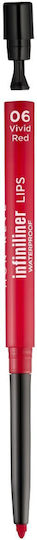 Mon Reve Infiniliner Gel Lip Pencil 06 Vivid Red