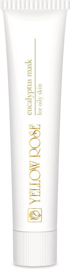 Yellow Rose Eucalyptus For Oily Skin Μάσκα Ομορφιάς Προσώπου για Επανόρθωση 50ml