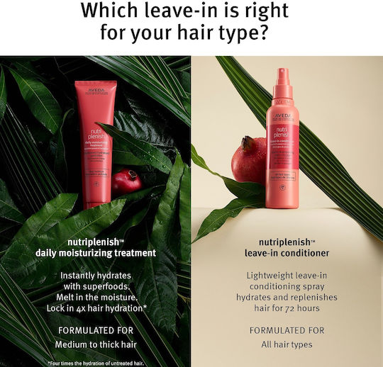 Aveda Nutriplenish Leave-In-Conditioner Farberhalt für Gefärbt Haare 30ml
