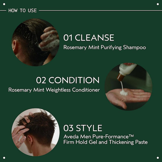 Aveda Rosemary Mint Weightless Conditioner Όγκου για Όλους τους Τύπους Μαλλιών 250ml