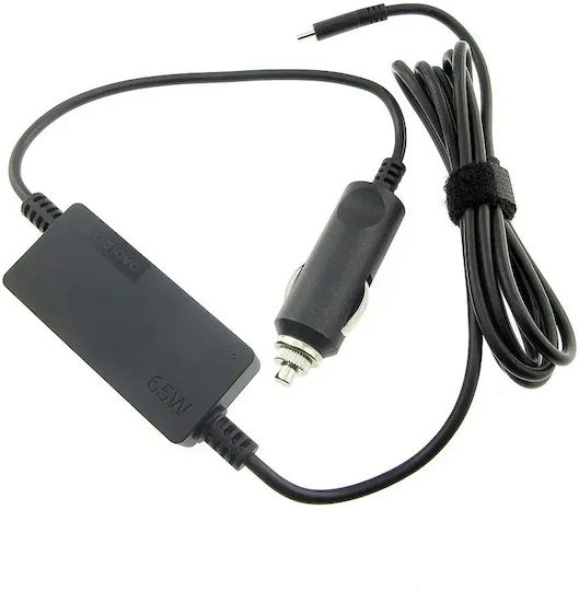 Lenovo Original 20v 3.25a 65w Usb-c Car Charger