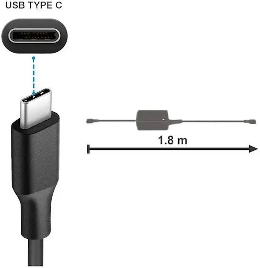Lenovo Original 20v 3.25a 65w Usb-c Car Charger