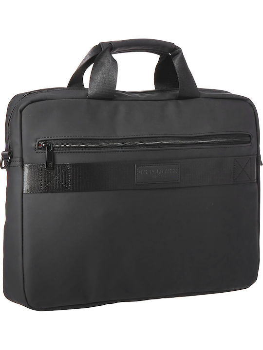 U.s Polo Laptop Bag 15'' Laptop Middle Stripe Black