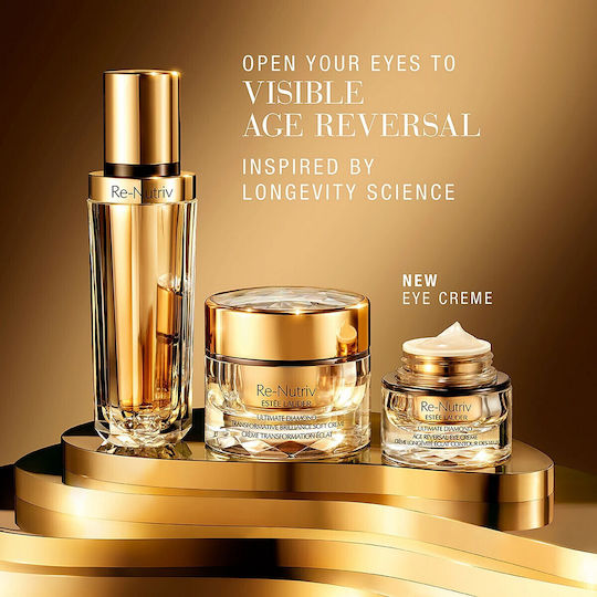 Estee Lauder Re-Nutriv Ultimate Diamond Κρέμα Ματιών για Αντιγήρανση , Ενυδάτωση & Μαύροι Κύκλοι 15ml