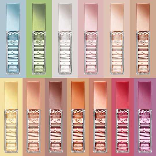 NYX Professional Makeup Ultimate Glow Shots Сенки за Очи в Течна Форма 11 Clementine Fine 7.5мл