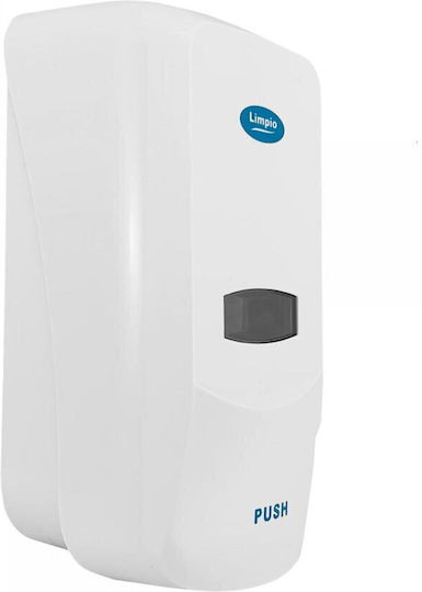 Limpio Manuelle Seifenspender Desinfektionsflüssigseife Limpio Dd1000m 1000 ml Weiße Mehrfarbig