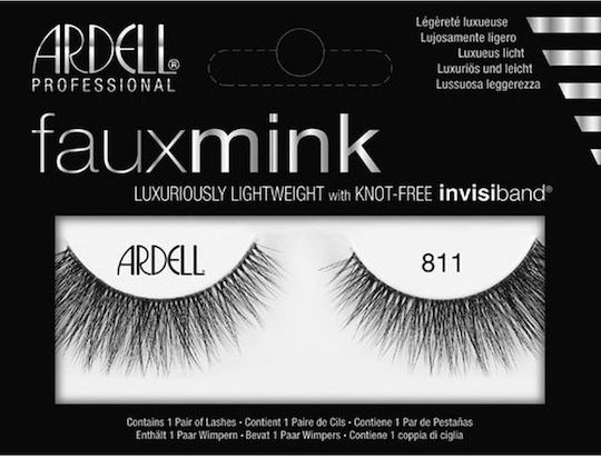 Ardell Faux Mink Μαγνητικές Βλεφαρίδες 811 Μαύρες