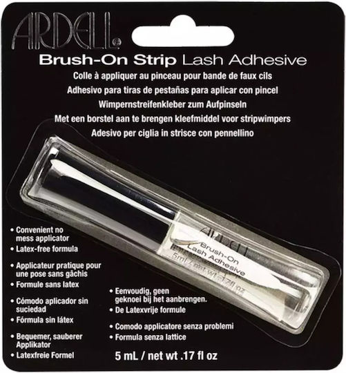 Ardell Brush On Striplash Αδιάβροχη Κόλλα Βλεφαρίδων Clear 5ml