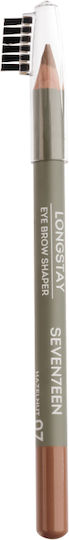 Seventeen Longstay Shaper Μολύβι για Φρύδια 07 Hazelnut