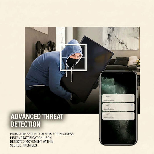 Шпионски Алармен Часовник Скритa WiFi Камера 1080p Full HD Microsd Детектор на Движение Нощно Виждане
