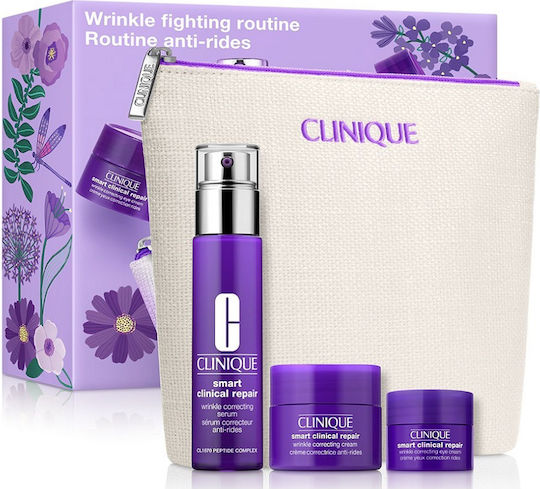 Clinique Wrinkle Fighting Routine Σετ Περιποίησης για Αντιγήρανση