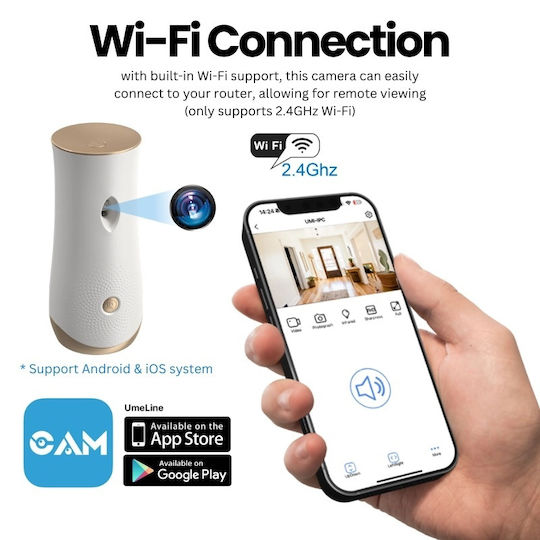 Cameră Ascunsă Aromatică Iuni Ip77 Wi-fi Full Hd Acceptare Card Microsd Vizualizare Live Pe Telefon