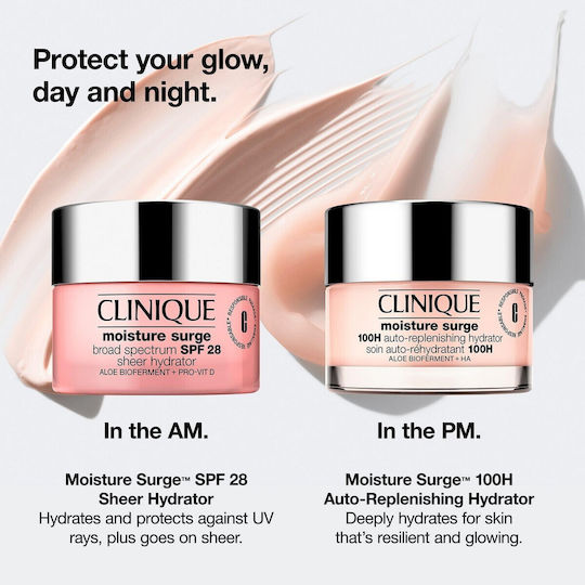 Clinique Day and Night Moisture Skin Care Set for Moisturizing 3 Pieces