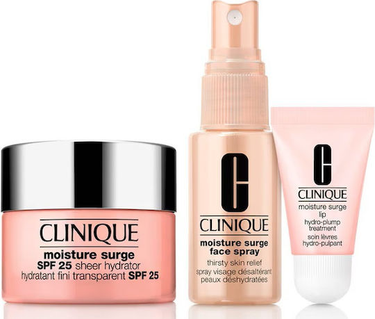 Clinique Moisture Surge Skin Care Set for Moisturizing 3 Pieces