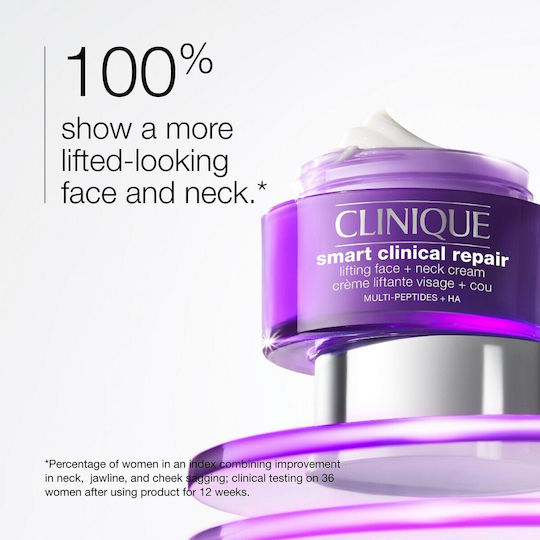 Clinique Lift+Smooth Routine Σετ Περιποίησης για Αντιγήρανση & Σύσφιξη 4τμχ