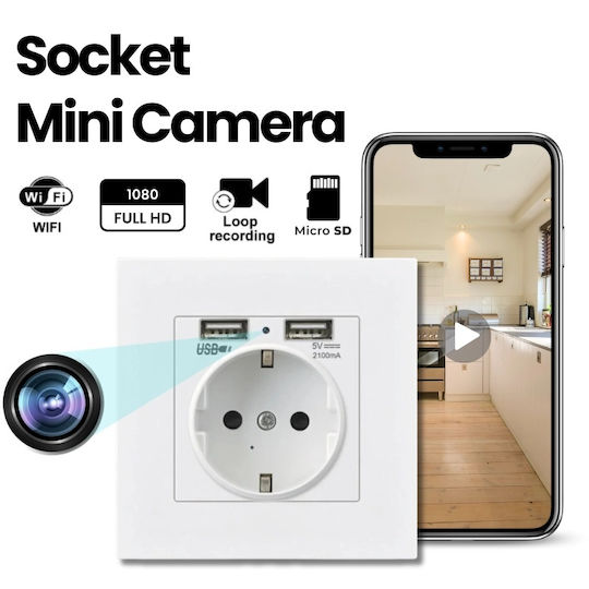 Крита Камера Контактен Приз Iuni Pr1 64gb Wi-fi Full Hd Живо Излъчване На Телефон