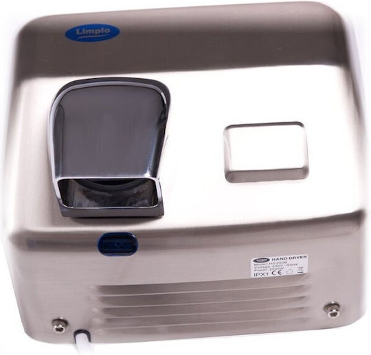 Limpio Uscător De Mâini Inox Cu Senzor În Culoare Inox