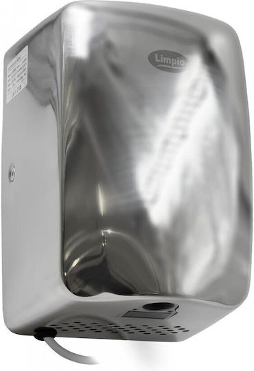 Limpio Uscător De Mâini Inox Cu Senzor Gri 0.65kW HD28SIA