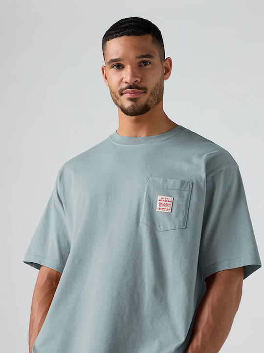 T-shirt Γαλάζιο
