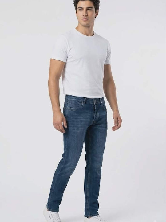 Men's Jeans Pants with Slim Fit Light Blue