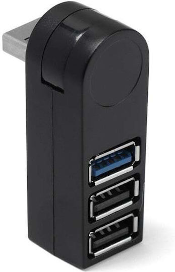 Hub USB Hb3 3.0 Viteză Mare 1 Port USB 3.0 2 Porturi USB 2.0 Conexiune USB 3.0 Viteză Mare Compact